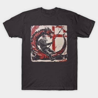 St George And The Dragon T-Shirt